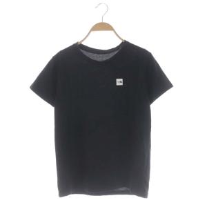 ザノースフェイス THE NORTH FACE Tシャツ カットソー 半袖 ロゴプリント 黒 ブラック /DO ■OS ■GY01 レディース