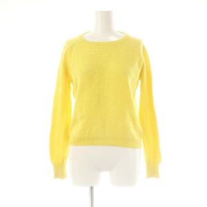 ロペピクニック ROPE Picnic ニット セーター 長袖 38 黄色 イエロー /ES ■OS ■GY39 ■AX レディース