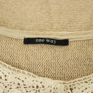 ワンウェイ one way ニット セーター ...の詳細画像4