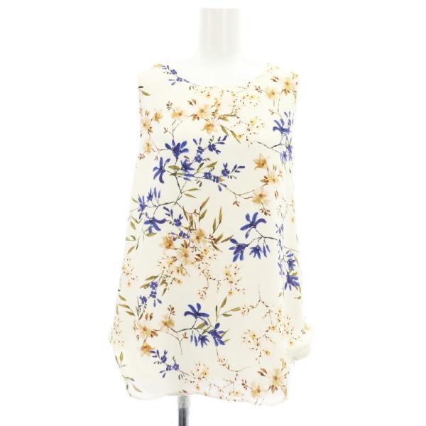 セオリー Theory SAPHIRE BLUE ZABETHA ノースリーブブラウス プルオーバー...