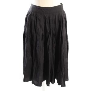 ザヴァージニア The Virgnia 16SS ひざ丈 プリーツ フレア スカート /☆a0515 ■PN レディース