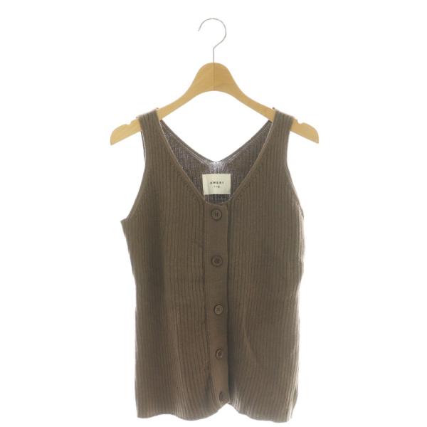 アメリヴィンテージ Ameri VINTAGE PLAID SHEER TURTLE KNIT ニッ...