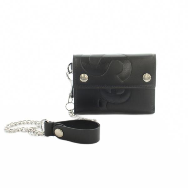 シュプリーム SUPREME Leather Chain Wallet レザーチェーンウォレット 三...