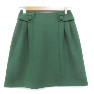 スウィングル Swingle プリーツ スカート ミニ フレア 無地 シンプル