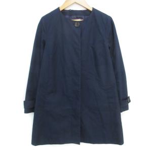 アンミヌ unminou ふくれジャガードコート ミドル丈 メッシュ裏地 ノー