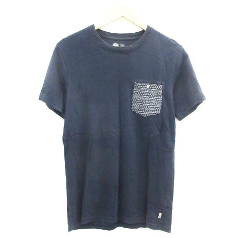 ティンバーランド Timberland Tシャツ カットソー 半袖 クルーネック S/P ネイビー ...