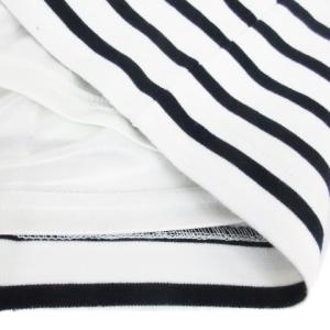 ビス ViS タイトスカート ひざ丈 ボーダー...の詳細画像3