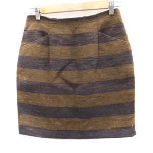 イエナ IENA タイトスカート ミニ丈 ボーダ...の商品画像