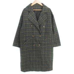 マカフィー MACPHEE トゥモローランド ツイード チェスターコート