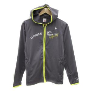 ルコックスポルティフ le coq sportif スポーツウェア ジャケット パーカー ロゴプリント ジップアップ L マルチカラー グレー レディース｜vectorpremium