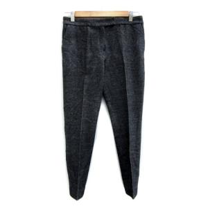 シクラス CYCLAS リネン混テーパードパンツ 36 紺 /MI □OS レディース