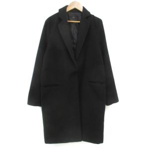 ビームスライツ BEAMS Lights ネップツイード ノーカラーコート ラメ