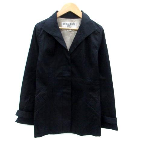 ナチュラルビューティーベーシック NATURAL BEAUTY BASIC ジャケット オープンカラ...
