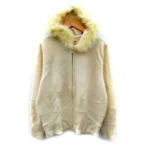 ジャスグリッティー ダッフルコート アウター ファー付き カシミヤ混