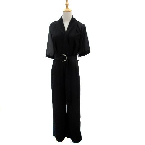 未使用品 ナチュシー パーティードレス パンツドレス オールインワン コンビネゾン ワイドパンツ 七...