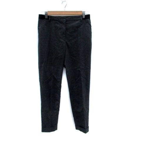 ナノユニバース STUDIO ODORANTES テーパードパンツ アンクル丈 ロールアップ ストラ...