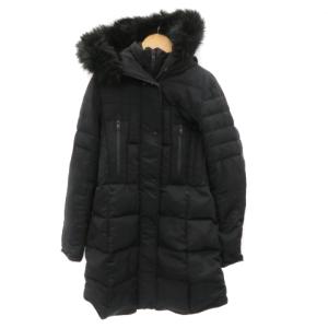 セオリー theory IGHT POPLINCAR COAT コート ステンカラー 中綿 S 青 