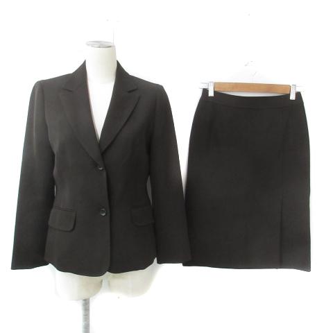 プリドール スーツ セットアップ 上下 テーラードジャケット タイトスカート ミモレ丈 上7 下5 ...