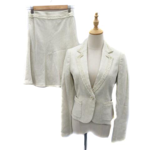 ミッシェルクラン MICHEL KLEIN フォーマル セットアップ 上下 テーラードジャケット ス...