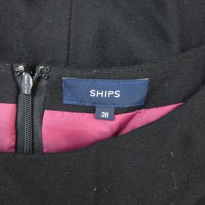 シップス SHIPS ワンピース ひざ丈 長袖...の詳細画像4
