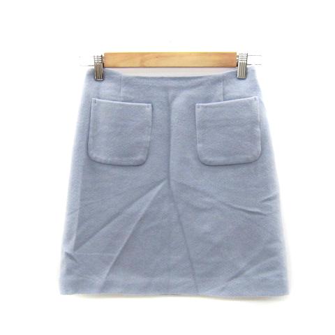 ナチュラルビューティーベーシック NATURAL BEAUTY BASIC 台形スカート ミニ丈 無...
