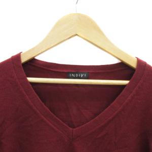 インディヴィ INDIVI ニット カットソー...の詳細画像2