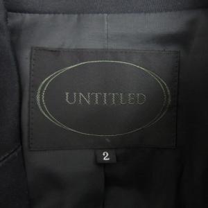 アンタイトル UNTITLED テーラードジャ...の詳細画像2
