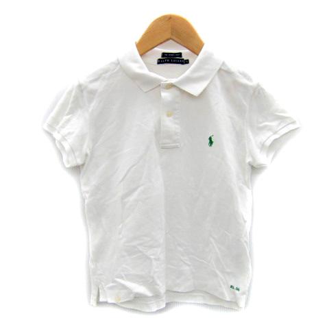 ラルフローレン RALPH LAUREN ポロシャツ 半袖 ポロカラー 無地 ロゴ刺繍 小さいサイズ...