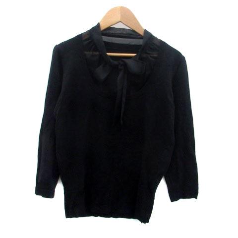 クリスチャンオジャール CHRISTIAN AUJARD c.aujard ニット カットソー ボウ...