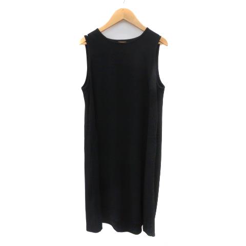 ラグ&amp;ボーン RAG&amp;BONE ノースリーブワンピース ひざ丈 S 黒 ブラック /YK50 レディ...