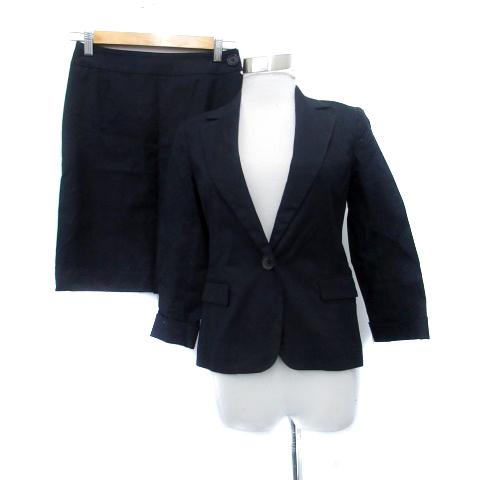 ナチュラルビューティーベーシック スーツ セットアップ 上下 テーラードジャケット フレアスカート ...