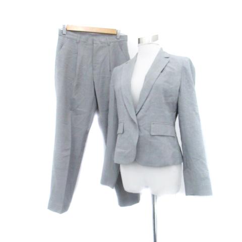 トーナル TONAL セットアップ 上下 テーラードジャケット シングル ミドル丈 テーパードパンツ...