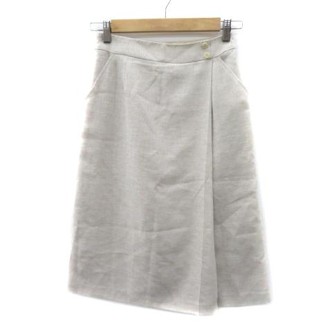 ナチュラルビューティーベーシック NATURAL BEAUTY BASIC フレアスカート ミモレ丈...