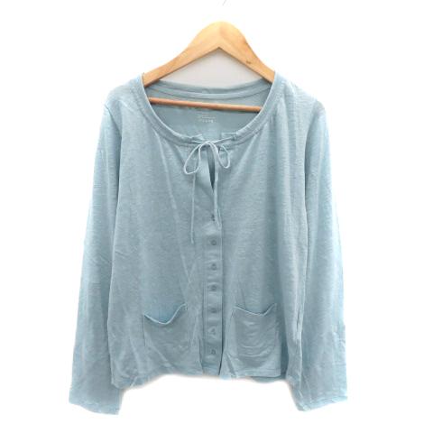 マジェスティックフィラチュール MAJESTIC FILATURES カーディガン ミドル丈 スリッ...