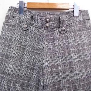 ボトムス ハーフパンツ グレンチェック ラメ ...の詳細画像5