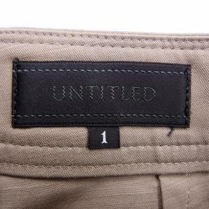 アンタイトル UNTITLED パンツ ハーフ...の詳細画像2