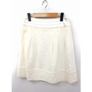 アプワイザーリッシェ Apuweiser-riche スカート フレア ひざ丈 カシミヤ混 ウール ...