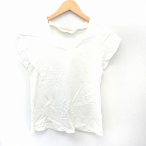 試着のみ美品　Ron Herman リブカットソー ロンハーマン Ron Herman リブ カットソー 長袖 クロップド丈 スクエア