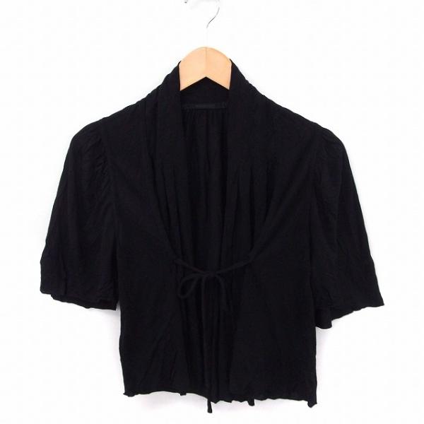 アメリカンラグシー AMERICAN RAG CIE カーディガン トッパー 五分袖 無地 シンプル...