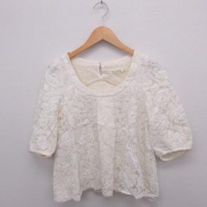 ボンメルスリー BON MERCERIE シャツ ブラウス プルオーバー 半袖 