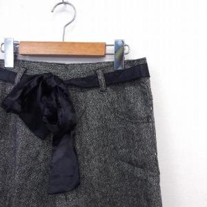 パンツ ハーフ丈 ボトムス ジップフライ リボ...の詳細画像5
