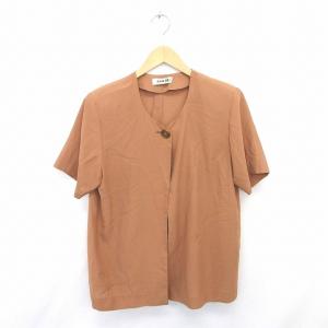 Yori 良品 23SS yori ヨリ デニム風ビッグカラーショートブラウス 七分