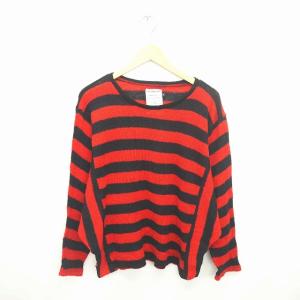 赤黒 ボーダー ニットの商品一覧 通販 Yahoo ショッピング