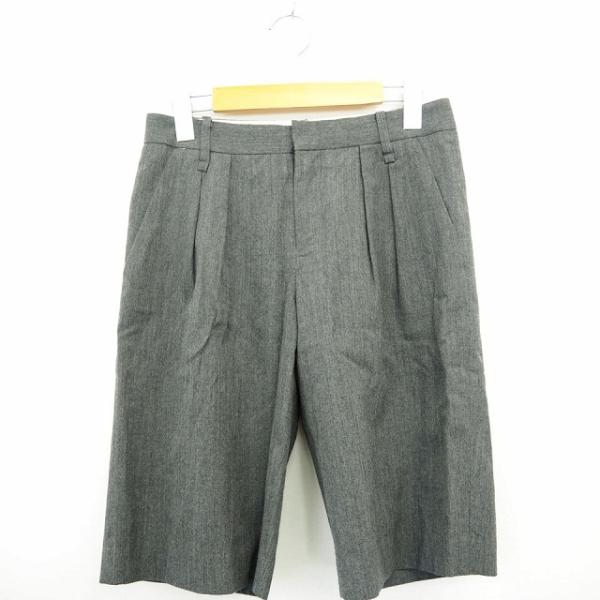 ギャルリーヴィー GALERIE VIE トゥモローランド パンツ ハーフ 総柄 シンプル ひざ丈 ...