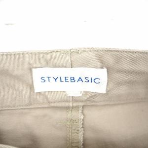 STYLEBASIC パンツ ハーフ 無地 シ...の詳細画像2