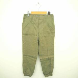 新品 セオリー　theory　麻パンツ theory セオリー パンツ レディース 0 麻 リネン 100