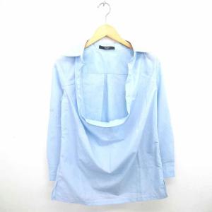 マメクロゴウチ シルク ヘンプ ブラウス ベージュ 2 MM18SS-SH069 中古・古着通販】Mame Kurogouchi (マメクロゴウチ) シルクヘンプ