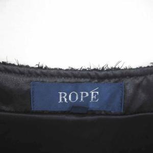 ロペ ROPE ワンピース ひざ丈 丸首 ラメ...の詳細画像2