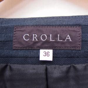 クローラ crolla ノーカラー ジャケット...の詳細画像2