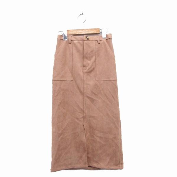 レイカズン Ray cassin スカート タイト ミモレ丈 ロング スリット 無地 シンプル  F...